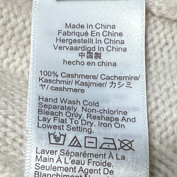 J CREW COLLECTION CASHMERE LACE UP POPOVER SIZE M - Picture 6 of 10